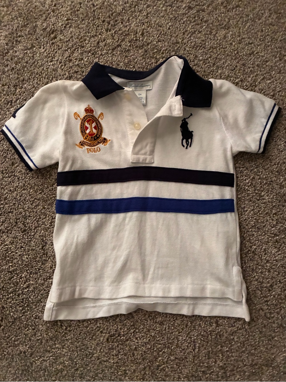 Vintage Ralph Lauren White Polo Shirt